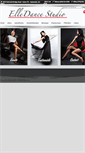Mobile Screenshot of elledancestudio.com
